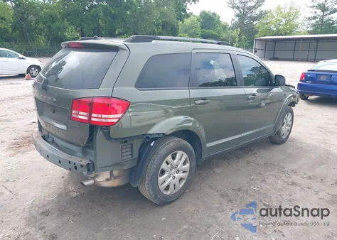 2018 Dodge Journey Se from USA, damaged, VIN 3C4PDCAB0JT443631